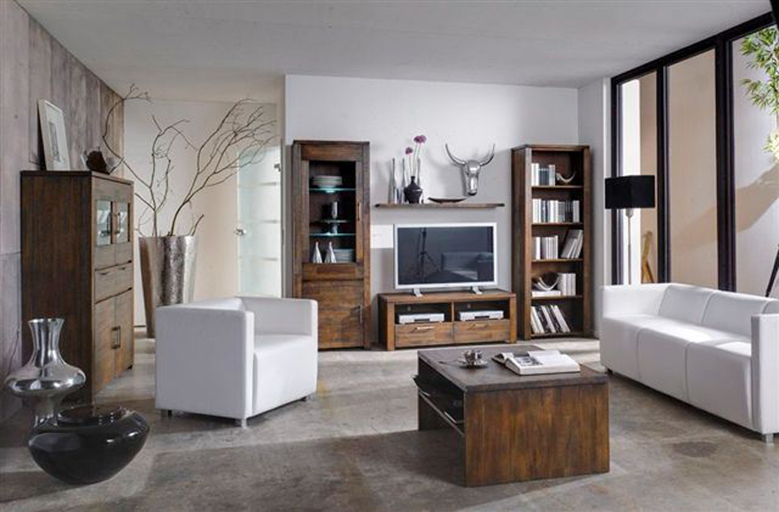 Natural Living Furniture Wooden Sheesham Hardwood Rosewood Lifestyle