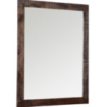 Nandi Wooden Mirror Frame