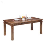 Hunter Four Seater Wooden Dining Table (118 X 90 X 77)