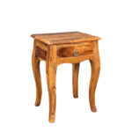 Lion Leg Wooden Bed Side Table