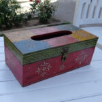 Painted Tissue Box