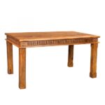 Hunter Six Seater Wooden Dining Table (175 X 90 X 77)