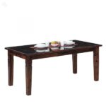 Strip Six seater Wooden Dining Table (175 X 90 X 77)