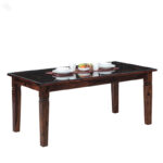 Strip Six Seater Wooden Dining Table
