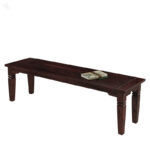 Sonu Wooden Bench 118x40x45CMS