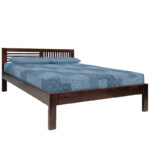 Dazzel Wooden Queen Bed Without Storage