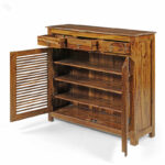 Debour Wooden Shoe Rack