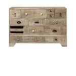 Wooden Carving  Multi Drawer Cabinet 80 x 35 x 65 CMS