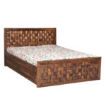 Niwar Combo Bed Dresser and Wardrobe