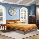 King Size Lotus Bed Without Storage