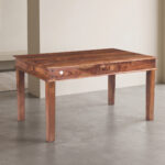 NIWAR WOODEN DINING TABLE 145 CM