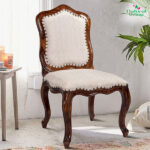 Wooden Jop Carving Leg Dining Chair