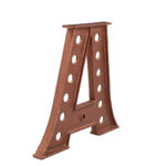 Iron A with hole dining base set of 2 furniture pune mumbai goa Bangalore indore jaipur