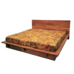 WD. KANHA KING SIZE LOW PLATFORM BED