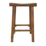 WOODEN KITCHEN STOOL SMALL