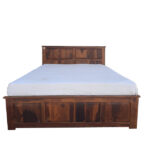 WOODEN HASTI QUEEN SIZE BED WITHOUT STORAGE