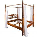 MADRID FOUR POSTER KING BED WITHOUT STORAGE