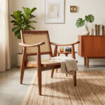 LAMINGTON VINTAGE CANE ARM CHAIR