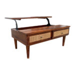 MID CENTURY TOP LIFT COFFEE TABLE