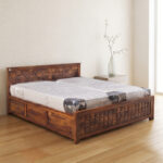 DIAMOND KING BED WITH BOX STORAGE