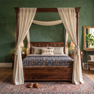 FOUR POSTER BED